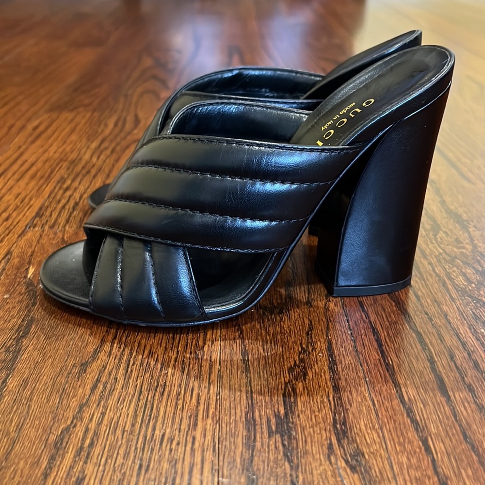👡Authentic Gucci High Heel Sandals!